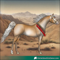Horse Color:Gray Silver Sable Cream Champagne