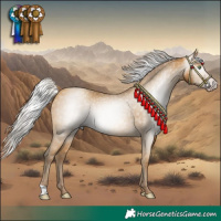 Horse Color:Gray Silver Sable Cream Champagne 