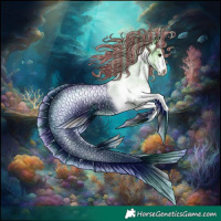 Horse Color:Painted Watercolor White Spotted Classic Champagne Tobiano 