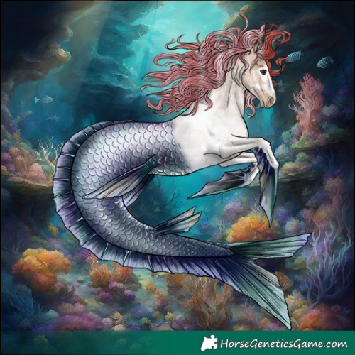 Horse Color:Painted Blue Roan Pearl Tobiano Blanket 