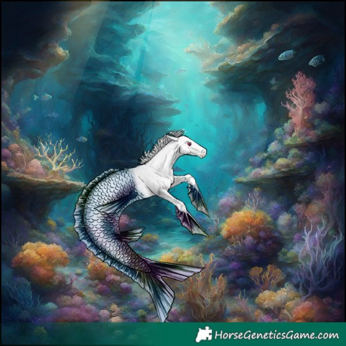 Horse Color:White Spotted Silver Classic Champagne Chinchilla Onyx 