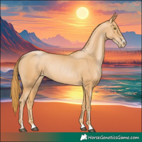 Horse Color:Chestnut Pearl