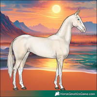 Horse Color:Smoky Black Pearl Splash 