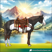 Horse Color:Liver Chestnut Frame 