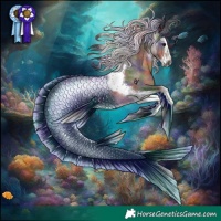 Horse Color:Gray Nacre Brown Dun Splash Tobiano Rabicano 