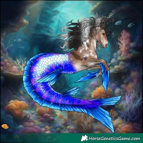 Horse Color:White Spotted Liver Red Dun 