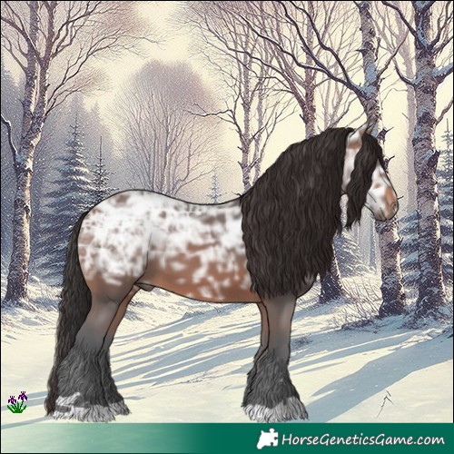 Horse Color:Brown Ice 