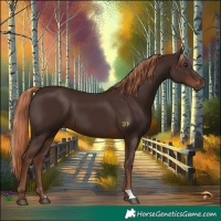 Horse Color:Liver Chestnut 