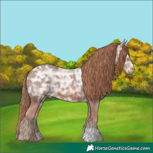 Horse Color:Chestnut Ice 