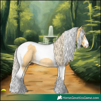 Horse Color:Palomino Dun Tobiano Rabicano Brindle