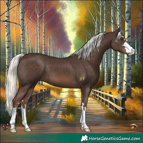 Horse Color:Liver Chestnut Mushroom 