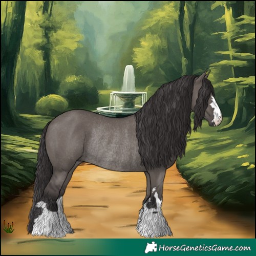 Horse Color:Smoky Grullo Rabicano 