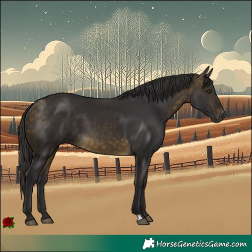 Horse Color:Buckskin 