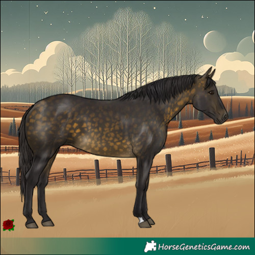 Horse Color:Buckskin 
