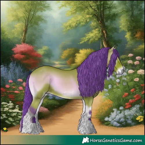 Horse Color:Watercolor Bay Onyx 