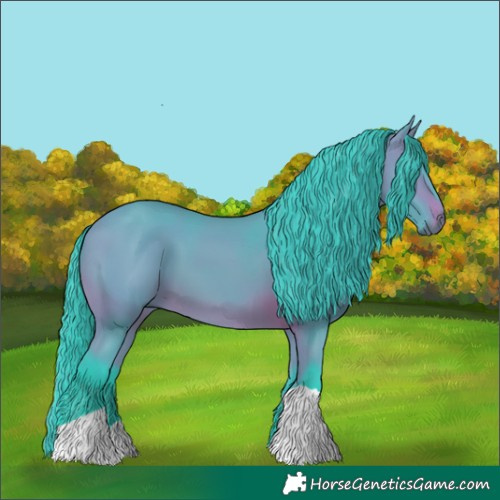 Horse Color:Watercolor Bay 