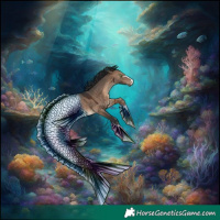 Horse Color:Brown Dun Rabicano 