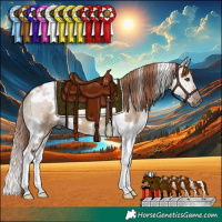 Horse Color:White Spotted Liver Red Dun Tobiano 