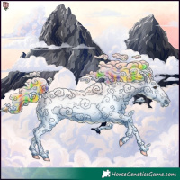 Horse Color:Gray Painted Chestnut