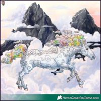 Horse Color:Gray Painted Chestnut 