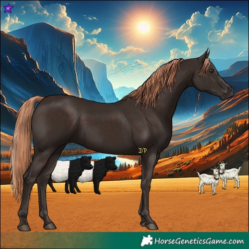 Horse Color:Liver Chestnut Rabicano 