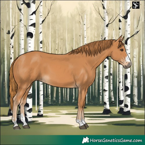 Horse Color:Chestnut 