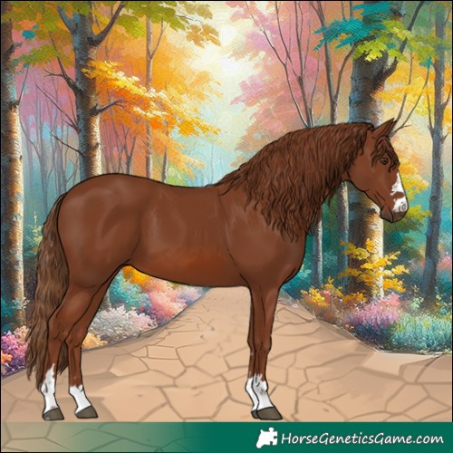 Horse Color:Chestnut 