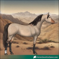 Horse Color:Bay Dun 