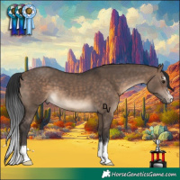 Horse Color:Brown Dun