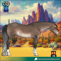 Horse Color:Brown Dun