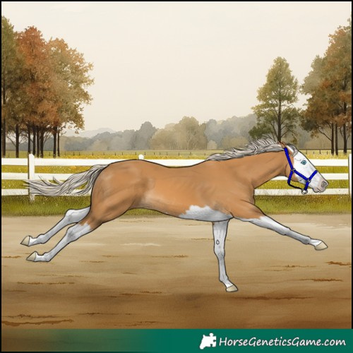 Horse Color:Palomino Splash 