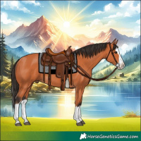 Horse Color:Bay Splash 