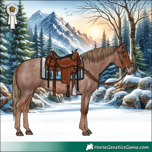 Horse Color:Red Roan 