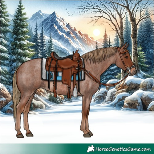 Horse Color:Red Roan 
