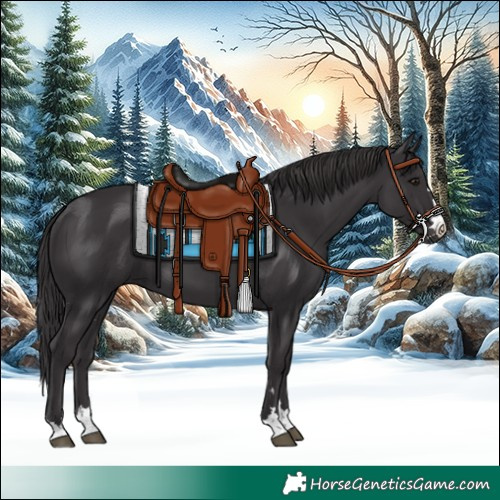 Horse Color:Smoky Black 