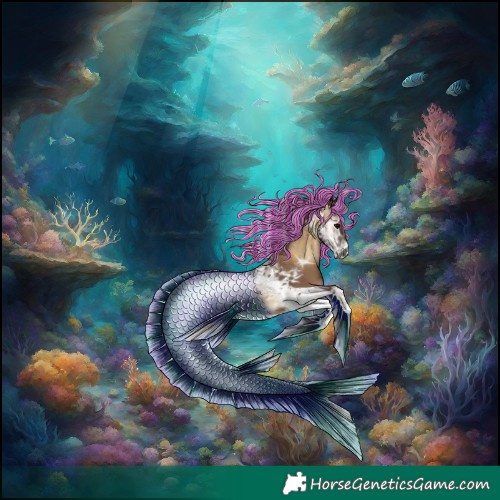 Horse Color:Gray Painted Silver Blue Onyx Ice Tobiano 