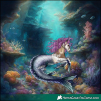 Horse Color:Gray Painted Silver Blue Onyx Ice Tobiano 