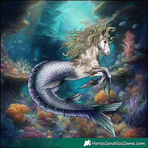 Horse Color:Painted White Spotted Silver Blue Onyx Ice Tobiano 