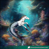 Horse Color:Painted White Spotted Blue Onyx Ice 