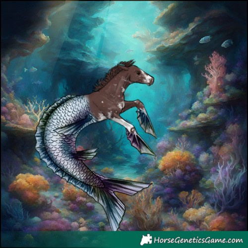 Horse Color:White Spotted Chocolate Black Tobiano 