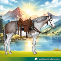 Horse Color:Gray Bay Splash