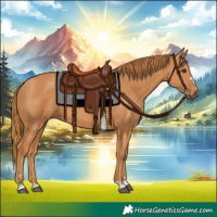 Horse Color:Chestnut Rabicano 