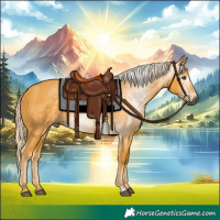 Horse Color:Gray Palomino 