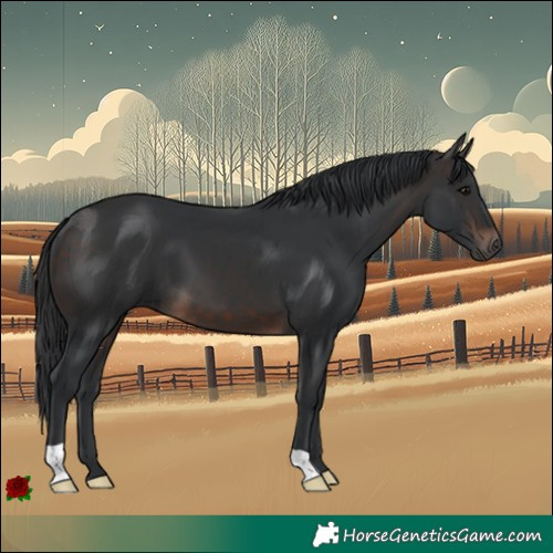 Horse Color:Brown 