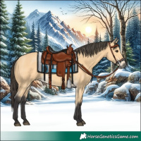 Horse Color:Buckskin 