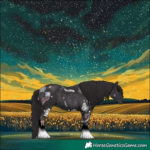 Horse Color:Smoky Black 