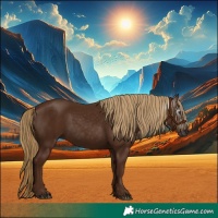 Horse Color:Gray Chestnut 