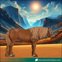 Horse Color:Gray Chestnut