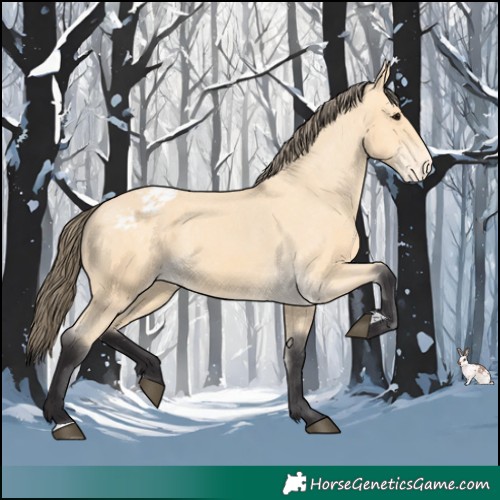 Horse Color:Buckskin Appaloosa