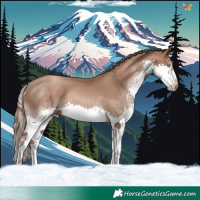 Horse Color:Black Pearl Splash 